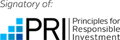 Signatory of PRI, Principles for Responsible Investment