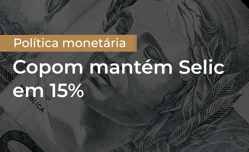 Copom mantém Selic